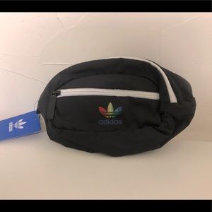 Adidas Pride Nation Love Unites Rainbow MultiColor Fanny Pack/Waist Bag